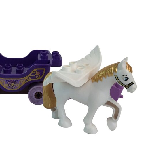 Lego Duplo Disney Sophia the First Carriage w/Horse Wings Rabbit Teapot Figures - Picture 3 of 11